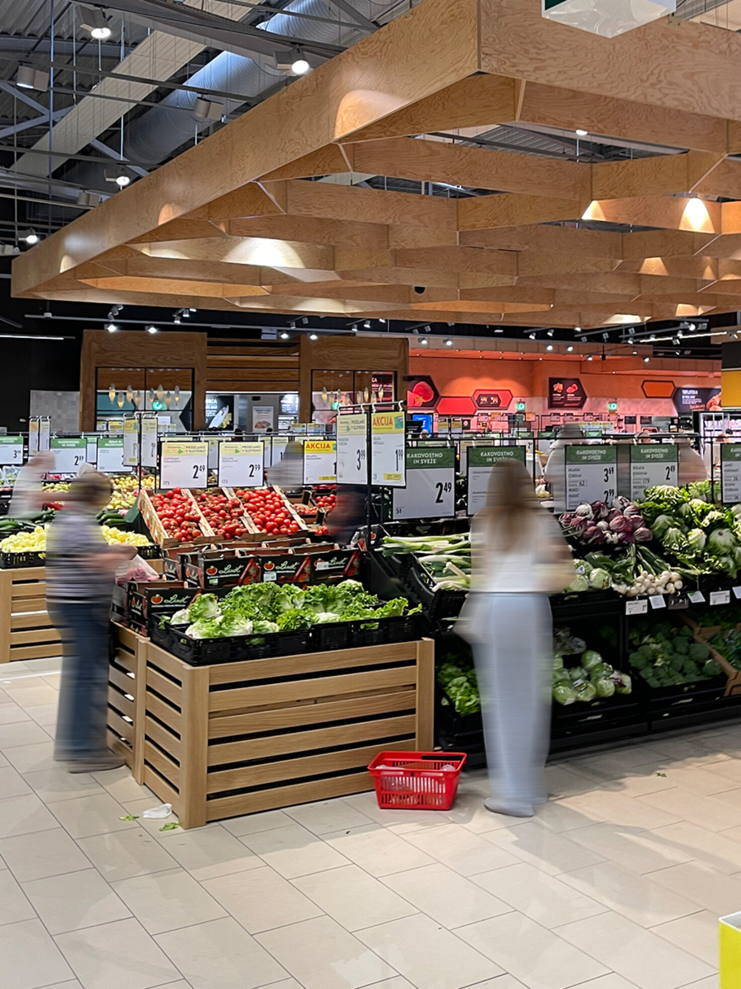 Interspar Ljubljana Regal Obst Gemüse 05